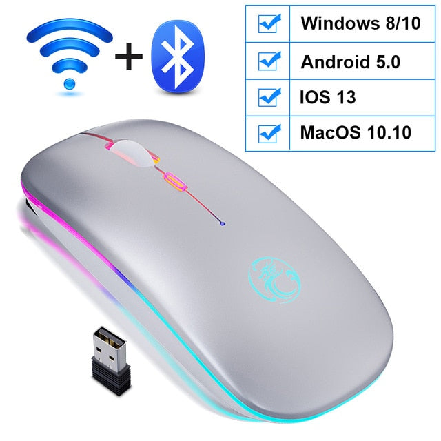 RGB Wireless Mouse for PC / Gaming