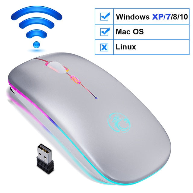 RGB Wireless Mouse for PC / Gaming